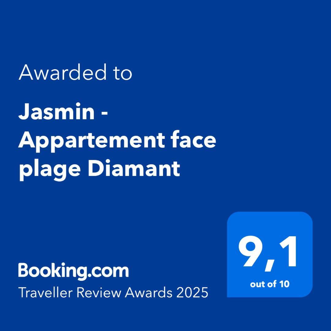 Jasmin - Appartement Face Plage Diamant Le Diamant Exterior photo